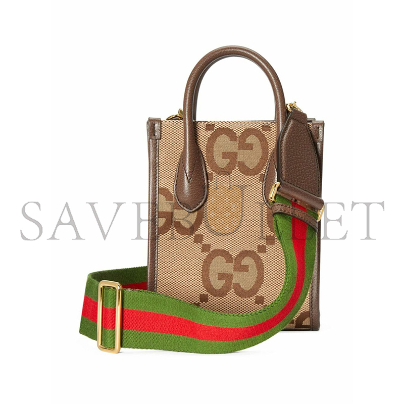 GUCCI JUMBO GG MINI TOTE BAG 699406 (20*16*7cm)